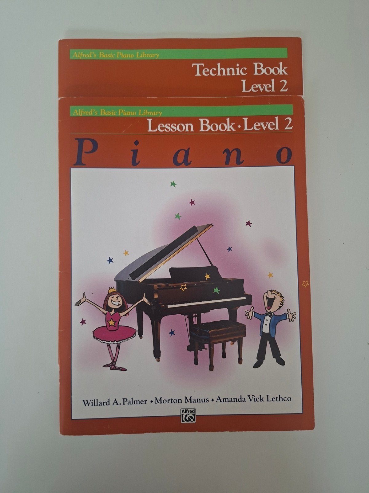 Alfred's Basic Piano Library - Technic & Lesson Book Level 2, Muziek en Instrumenten, Overige genres, Les of Cursus, Ophalen of Verzenden