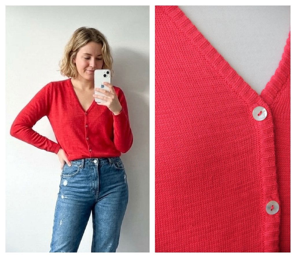 Who's That Girl - NIEUW / mooi vest rood - maat S, Kleding | Dames, Who's that girl, Verzenden, Nieuw, Maat 36 (S)