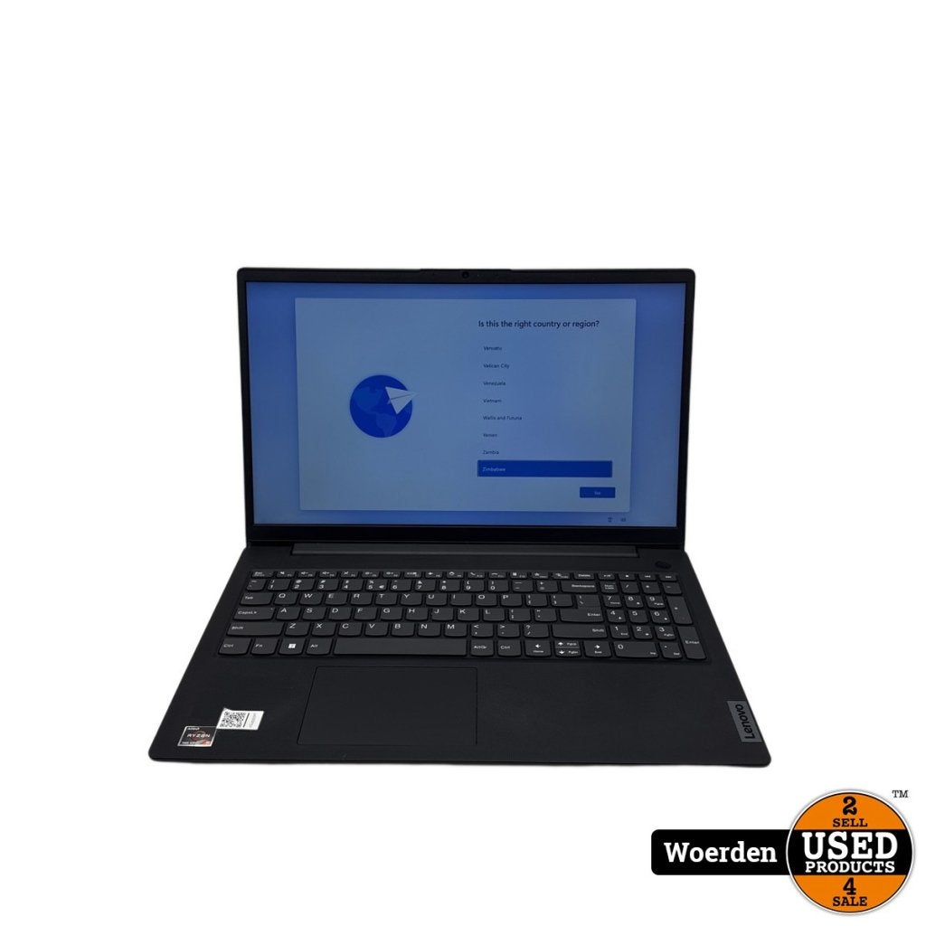 Lenovo V15 G4 AMN 82YU AMD Ryzen 5 7520U 16GB RAM 512SSD, Computers en Software, Windows Laptops, Lenovo, Gebruikt, Support@lenovo.com