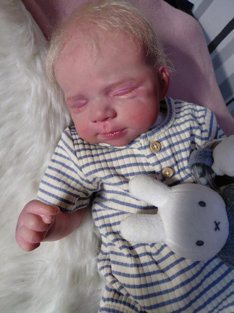 Reborn Pascal van Joanna Kasmierzack, Ophalen of Verzenden, Zo goed als nieuw, Pop