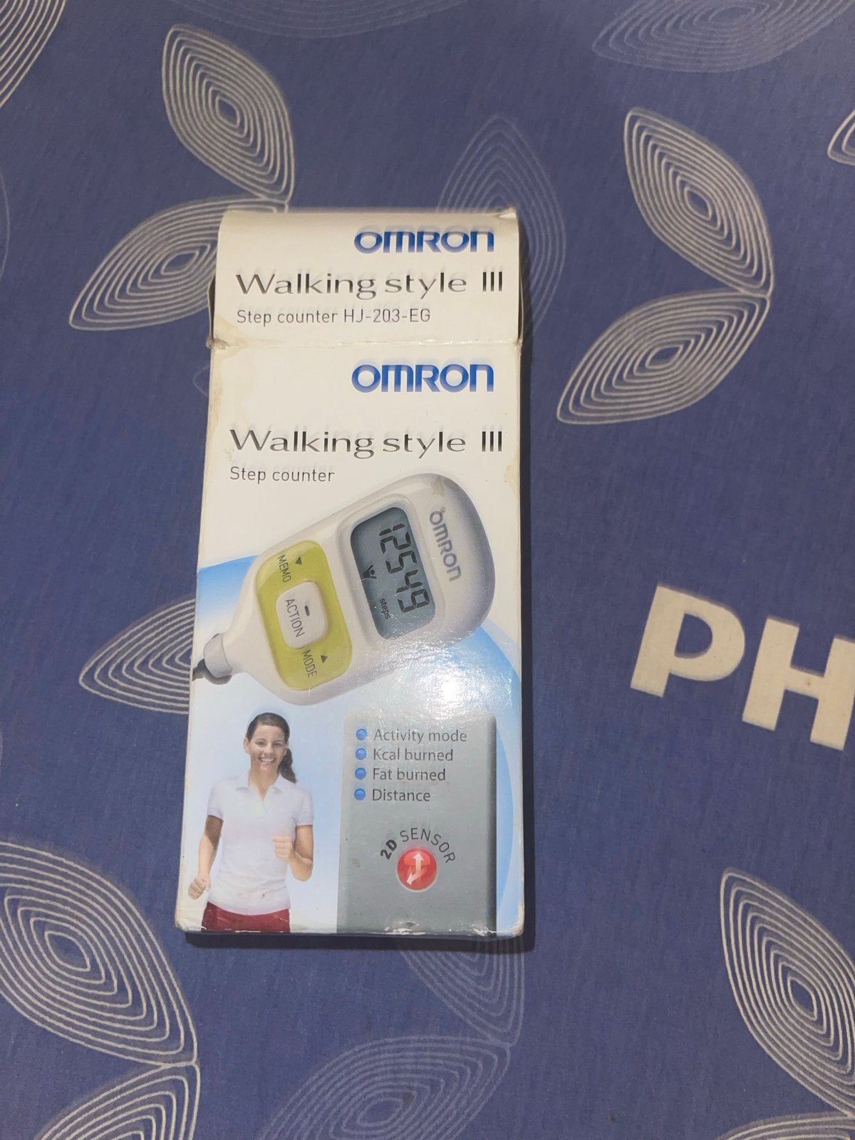 Omron Walking Style III Stappenteller HJ-203-EG, Overige merken, Nieuw, Ophalen of Verzenden, Overige sporten