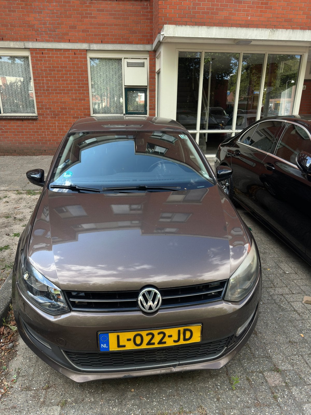Volkswagen Polo 1.2 TSI 66KW DSG 2012 Bruin, Auto-onderdelen, Ophalen, Volkswagen, Motorkap