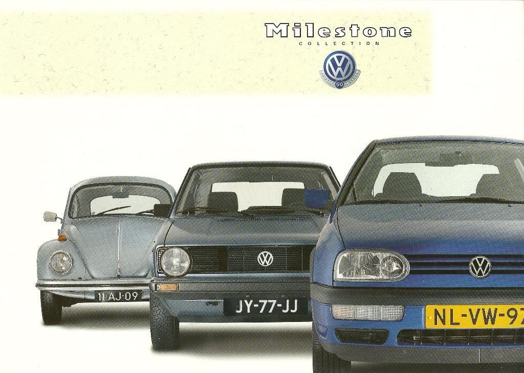Volkswagen Golf 3 cabriolet 1997 folder, Ophalen of Verzenden, Zo goed als nieuw, Volkswagen
