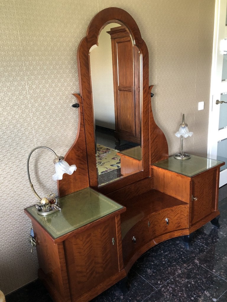 kaptafel 1920, Huis en Inrichting, Ophalen, Gebruikt, 100 tot 150 cm, 100 tot 150 cm
