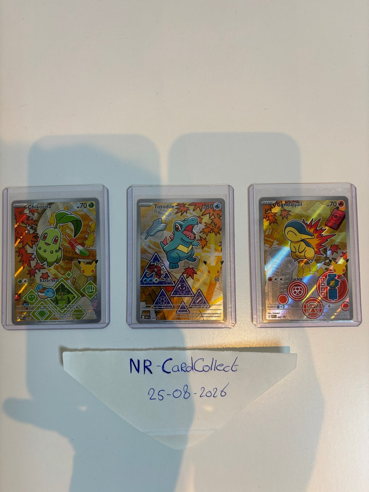 Pokémon first partner serie 2 Gen 2, Ophalen of Verzenden, Nieuw, Meerdere kaarten
