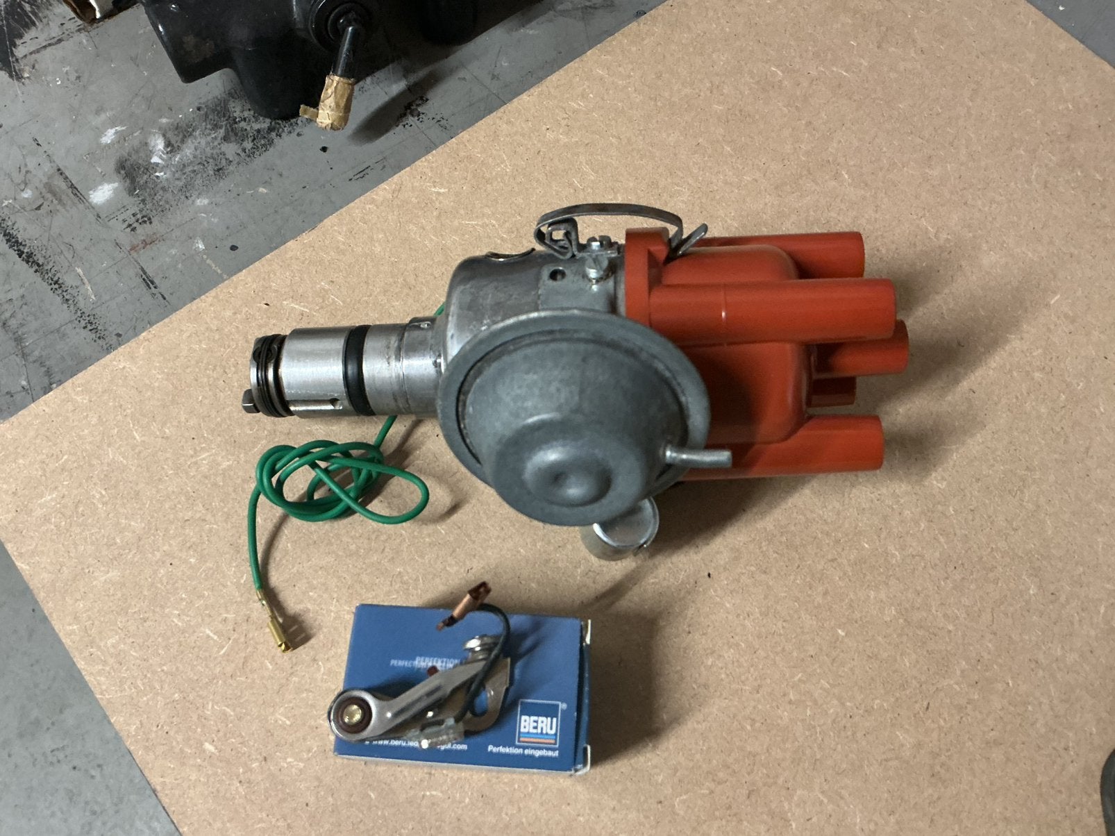 Verdeler , ontsteking vw kever oldtimer, Ophalen