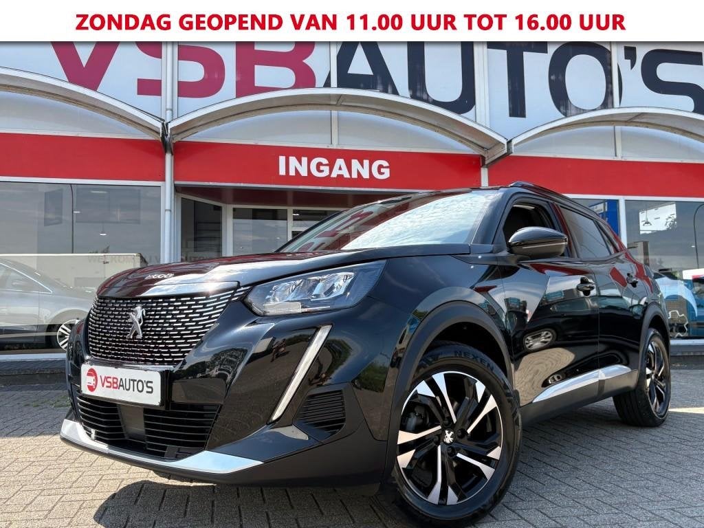 Peugeot 2008 1.2 PURETECH 130PK AUT. ALLURE TREKHAAK NAVI CA, Auto's, Automaat, Gebruikt, Huisgarantie, 1199 cc