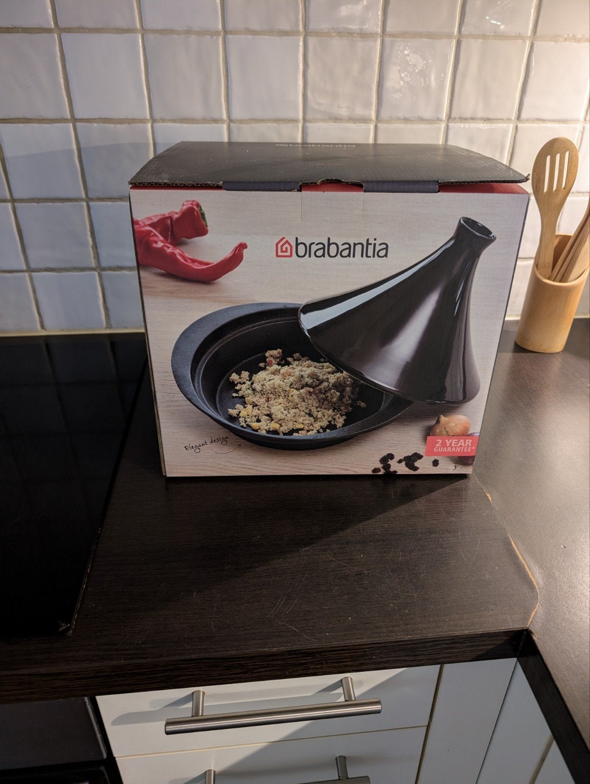Brabantia Tagine - Nieuw in doos, Huis en Inrichting, Overige typen, Nieuw, Ophalen of Verzenden, Zwart