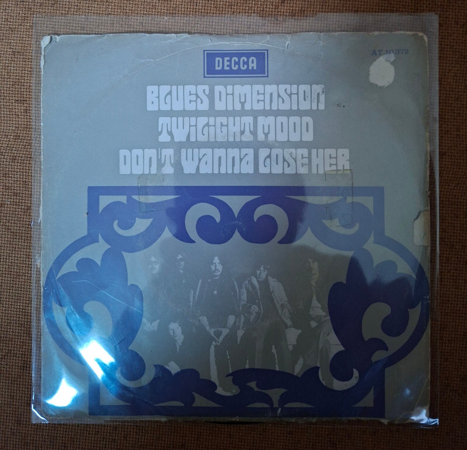 Blues dimension - Twillight mood - Single is TOP, Cd's en Dvd's, Vinyl Singles, Ophalen of Verzenden, Gebruikt, 7 inch, Pop
