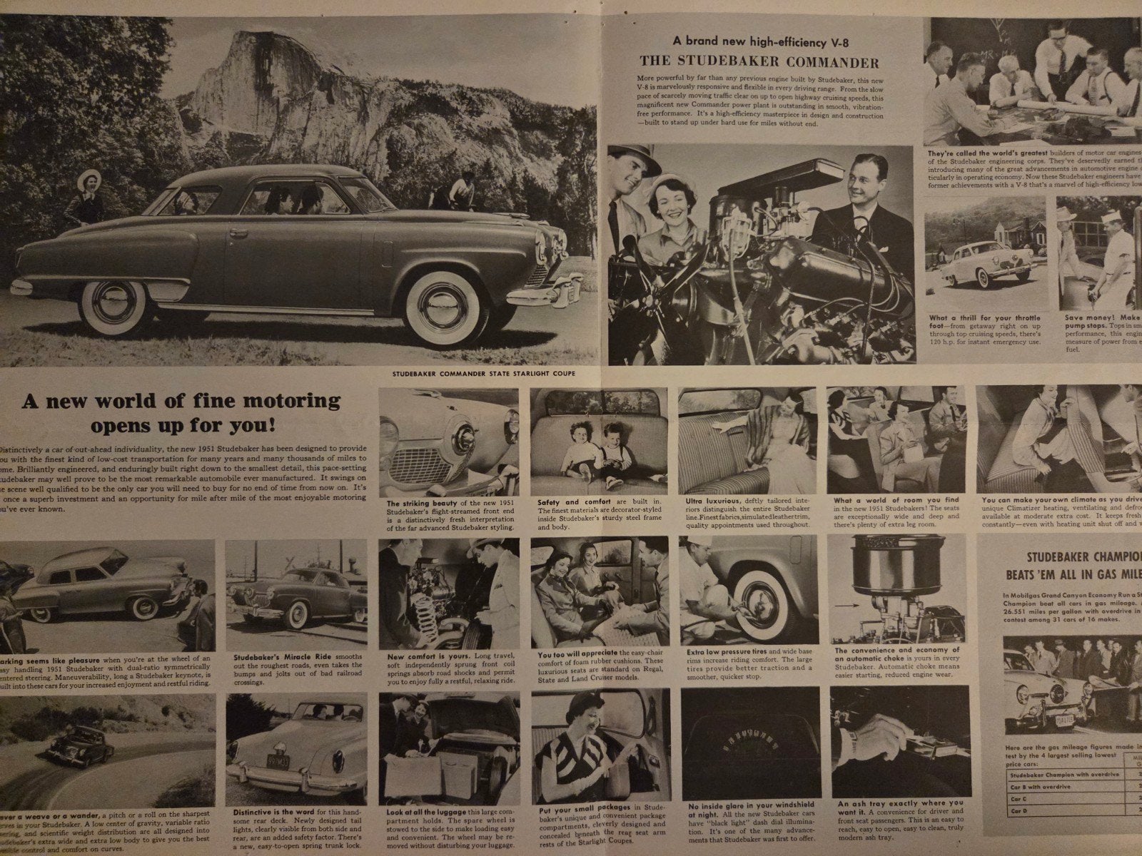 Brochure Studebaker 1951 USA, Ophalen of Verzenden, Zo goed als nieuw, Overige merken