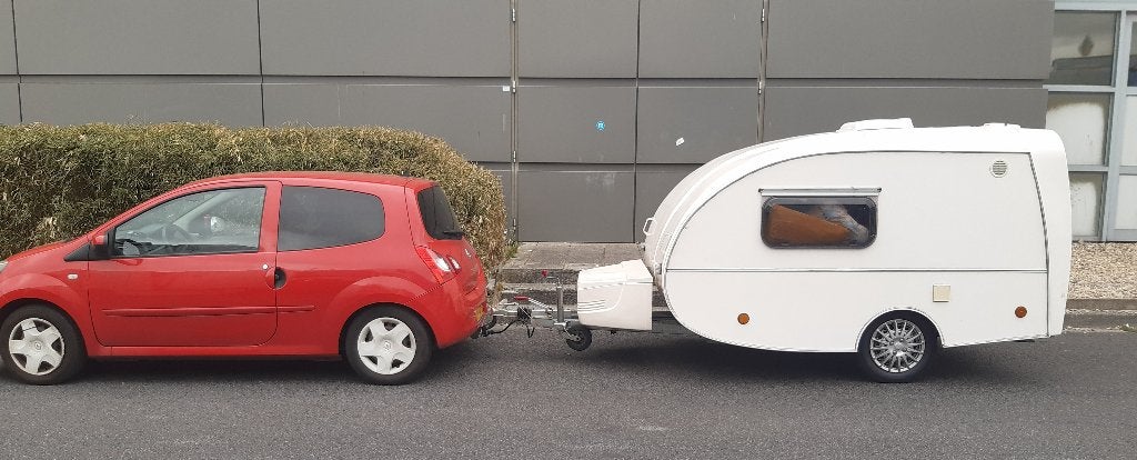 Mini caravan - Camptrailer - Kleine caravan, Overige merken, Vast bed, Luifel, Tot en met 2