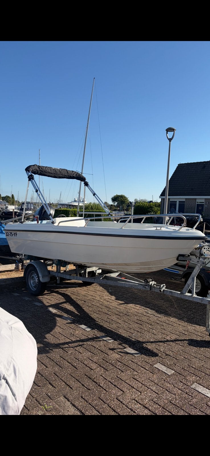 Nette boot inclusief motor en trailer!, Ophalen, Zo goed als nieuw