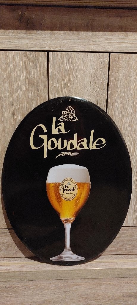Reclamebord La Goudale, Ophalen of Verzenden, Nieuw, Reclamebord, Plaat of Schild, Overige merken