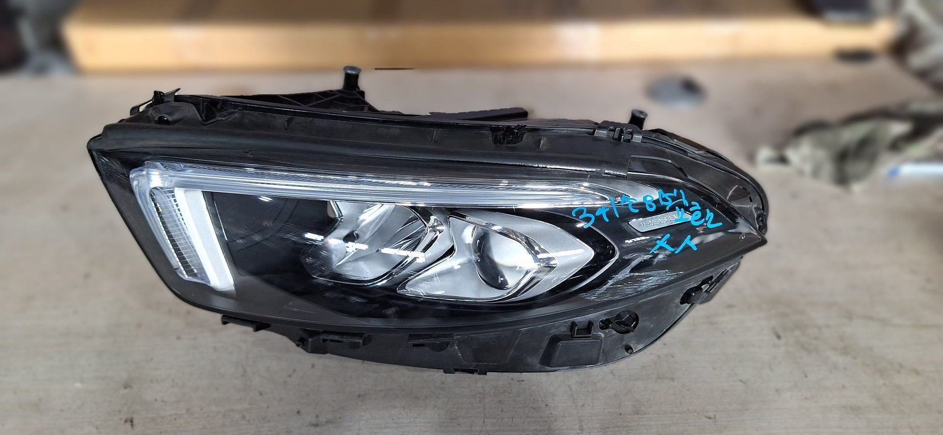 mercedes-benz een w177 koplamp, Gebruikt, -, -, Ophalen of Verzenden