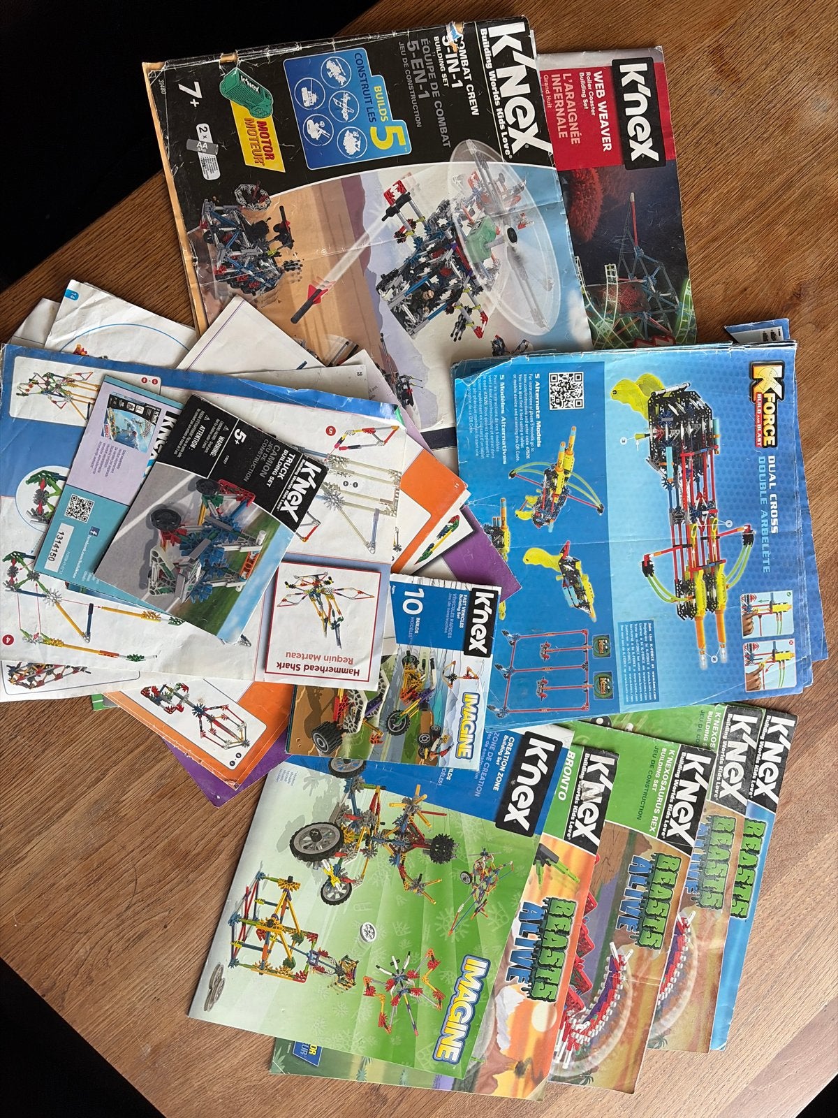 Grote K'nex collectie met opbergdozen en handleidingen, Ophalen of Verzenden, Gebruikt, K'nex