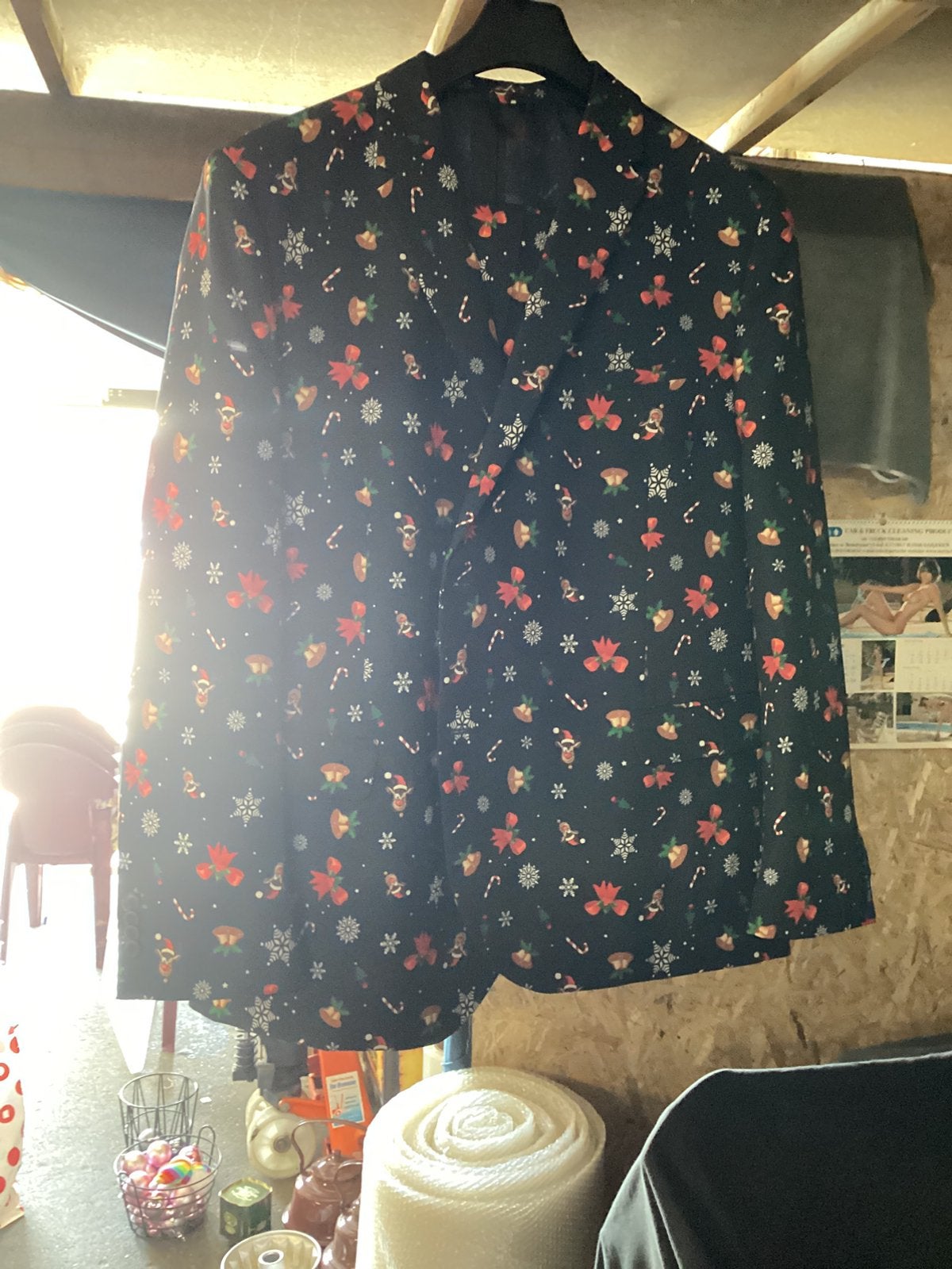 HET pak voor HET foute feest maat xl, Ophalen of Verzenden, Zo goed als nieuw, Maat 56/58 (XL)