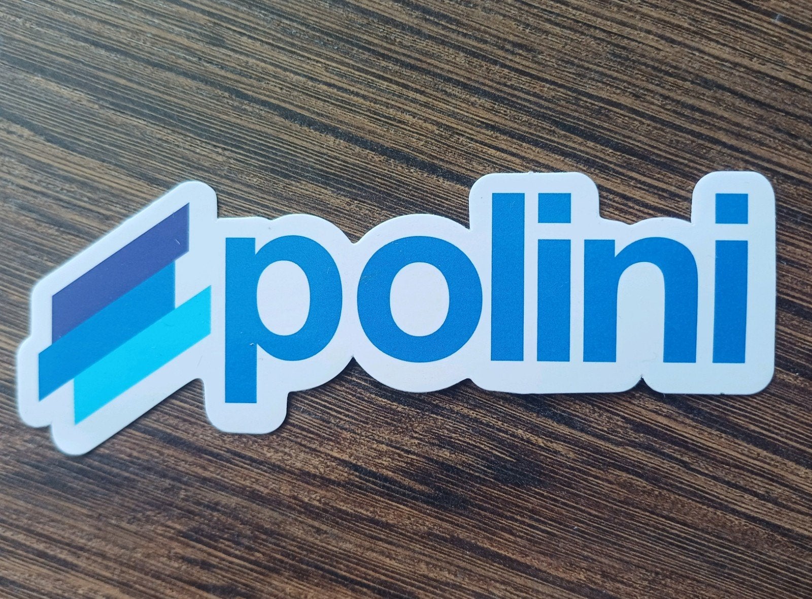 Originele Polini Sticker - Blauw Logo, Ophalen of Verzenden