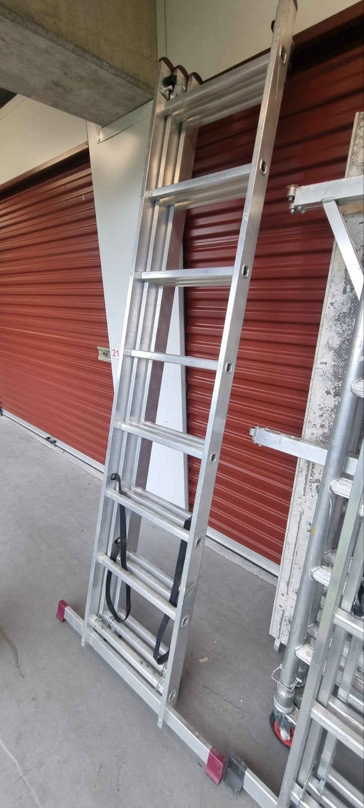 Ganna 3x8 sporten ladder - transformeerbaar, Ophalen, 4 meter of meer