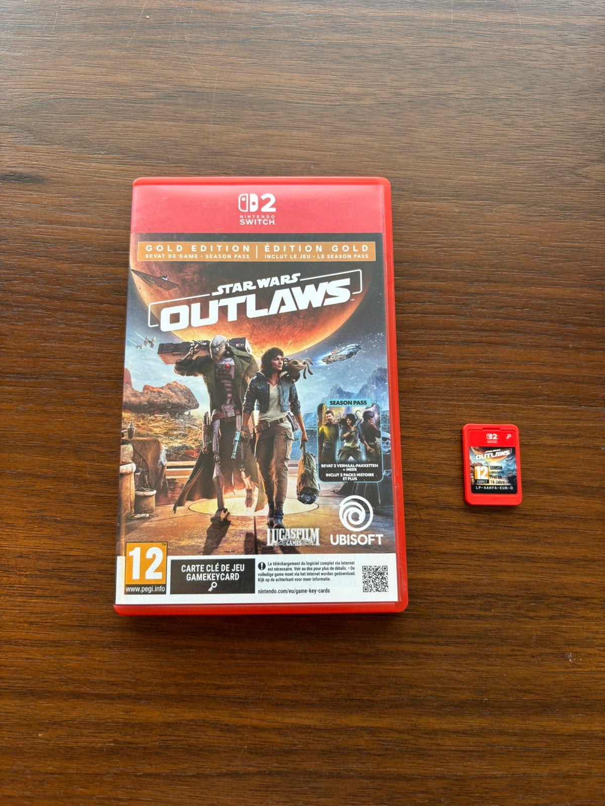 Star Wars Outlaws Gold Edition - Nintendo Switch 2, 1 speler, Ophalen of Verzenden, Zo goed als nieuw, Vanaf 12 jaar