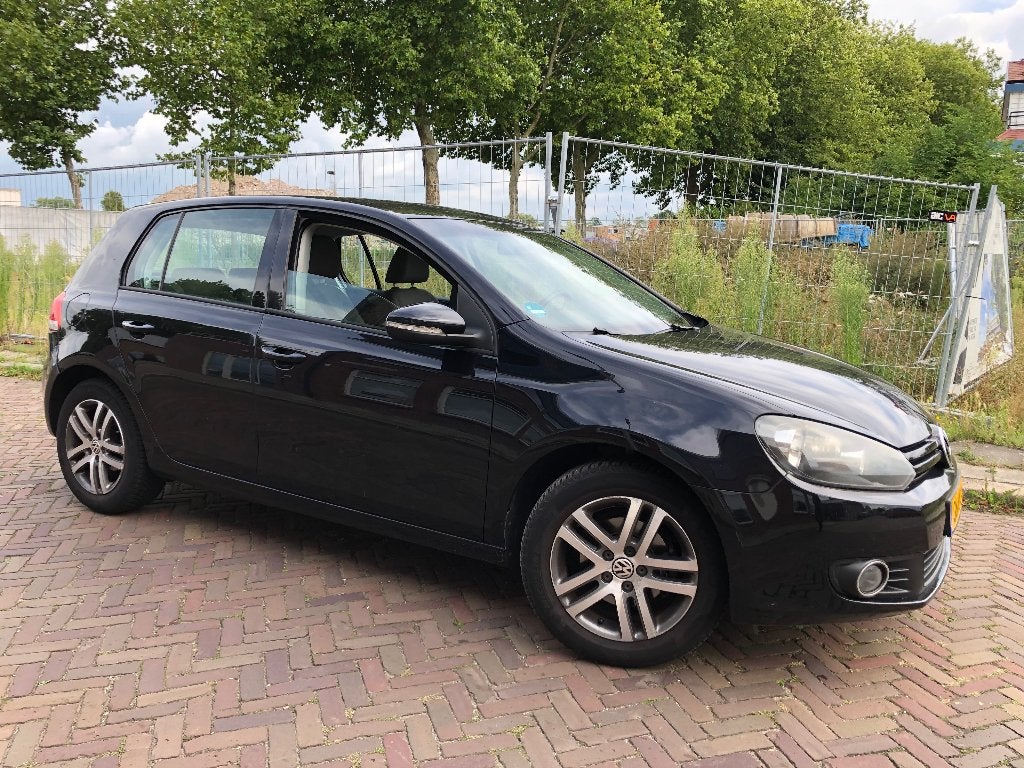 Volkswagen Golf 1.2 TSI 77KW 5 deurs 2012 Zwart, Voorwielaandrijving, Sound system, Stof, 4 cilinders