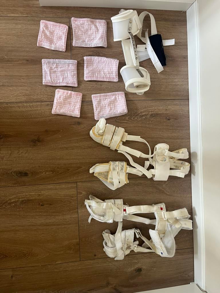 Spreidbroekjes en hoesjes, Ophalen of Verzenden, Gebruikt