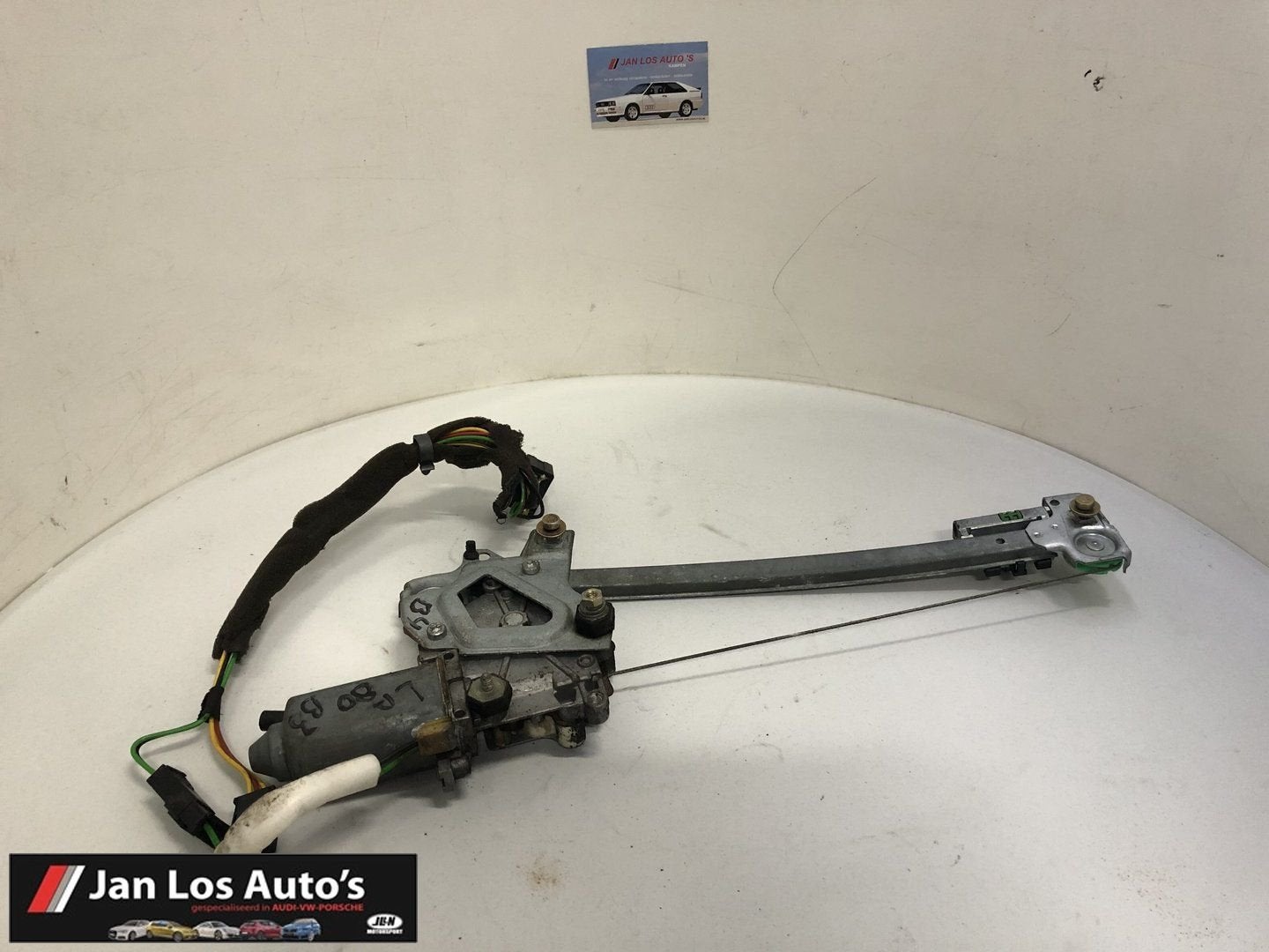 Raammechaniek linksachter elek Audi 80 B3 (86-91) 8A0839397, Gebruikt, -, -, -