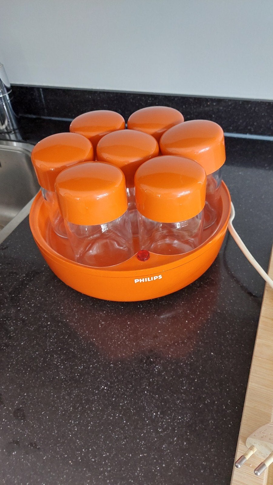 elektrische yochurtmaker philips, Ophalen
