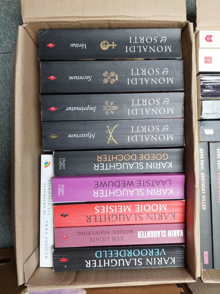 leesboeken, Ophalen, Zo goed als nieuw