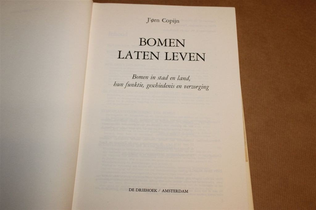 Bomen laten Leven — Bomen in Stad en Land, Verzorging, Boeken, Verzenden, Gelezen, Bloemen, Planten en Bomen