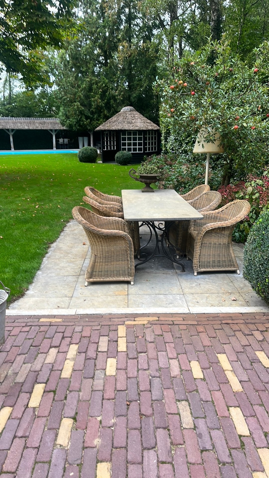 Eettafel tuinset, Ophalen, Zo goed als nieuw, Overige materialen