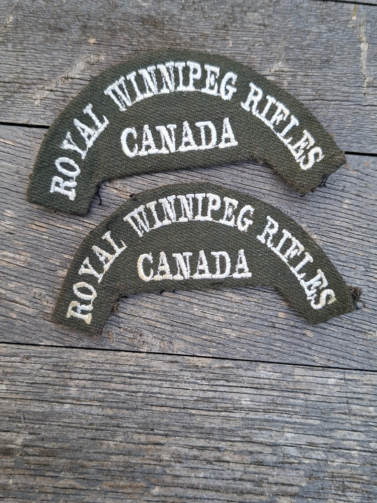 Royal Winnipeg Rifles Canada emblemen, Ophalen of Verzenden, Landmacht, Embleem of Badge