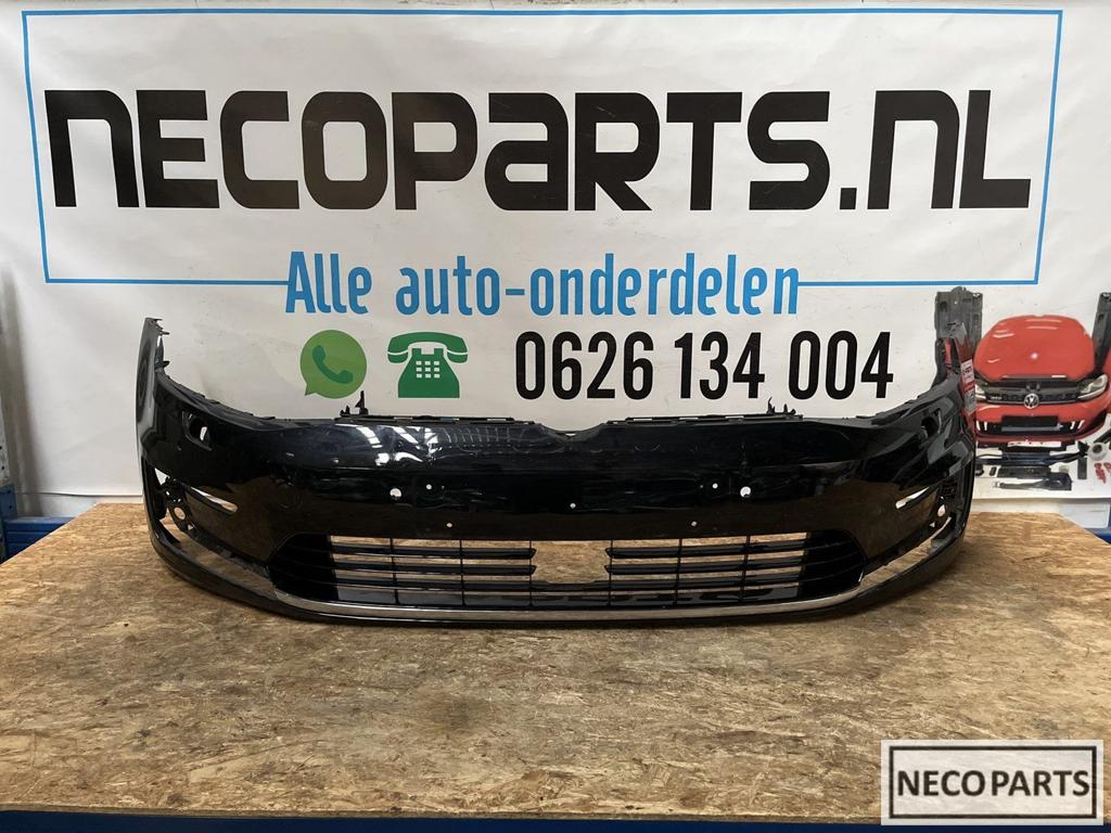 VOLKSWAGEN GOLF 7 GTE FACELIFT BUMPER VOORBUMPER ORGINEEL, Gebruikt, -, Volkswagen, -