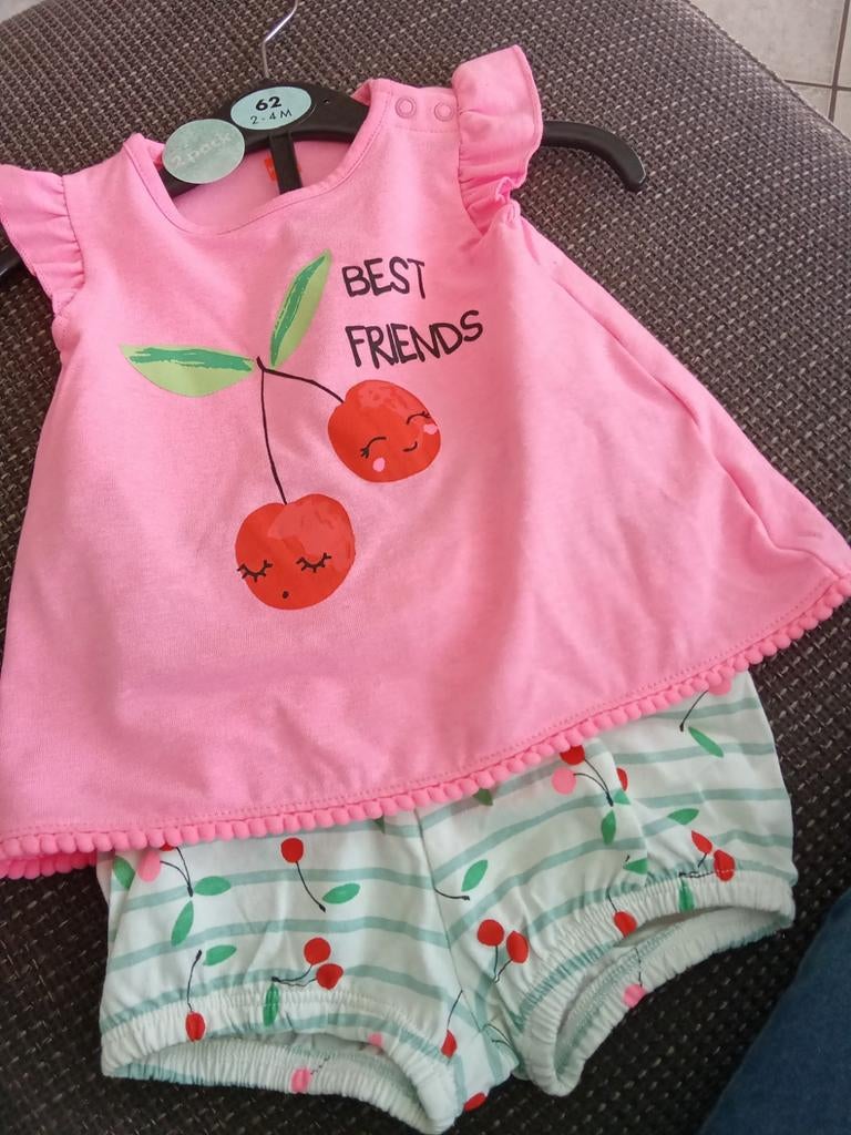 Babypakje voor meisje maat 62-68, Ophalen of Verzenden, Nieuw, Meisje