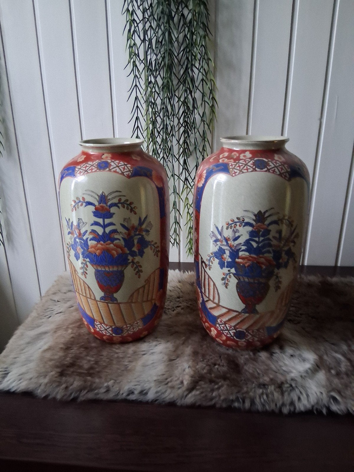 antieke imari gold vazen japans, Ophalen