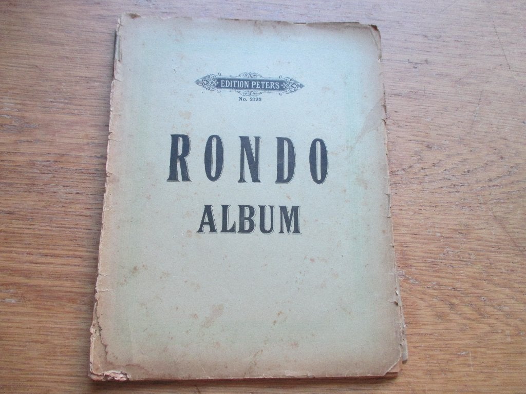 Rondo Album - Klassieke bladmuziek voor piano, Gebruikt, Klassiek, Ophalen of Verzenden, Thema