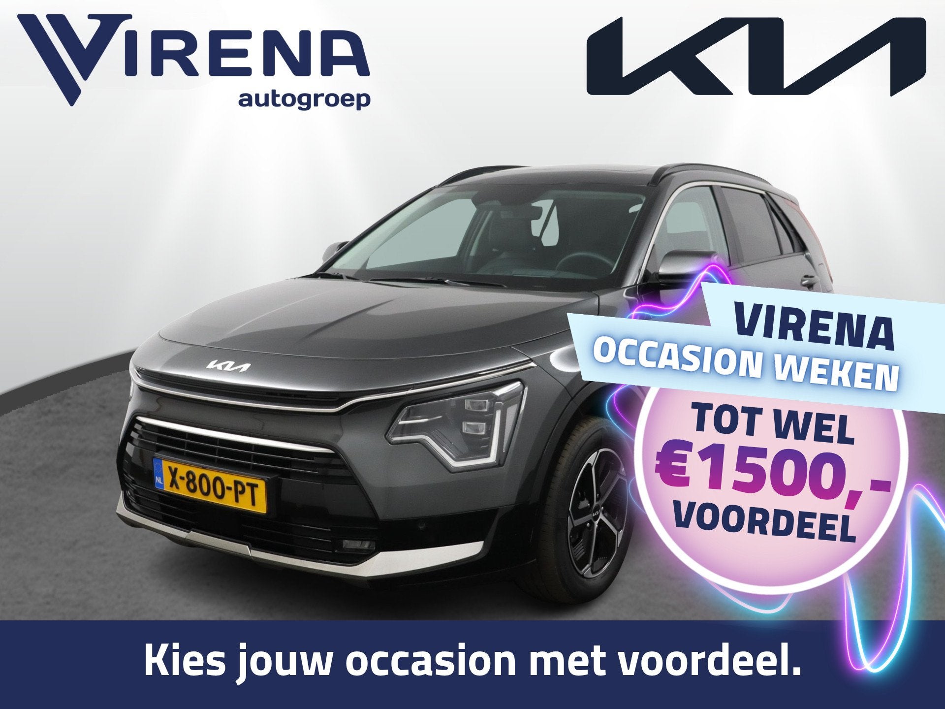 Kia Niro 1.6 GDi Hybrid DynamicPlusLine - Navigatie - Achter