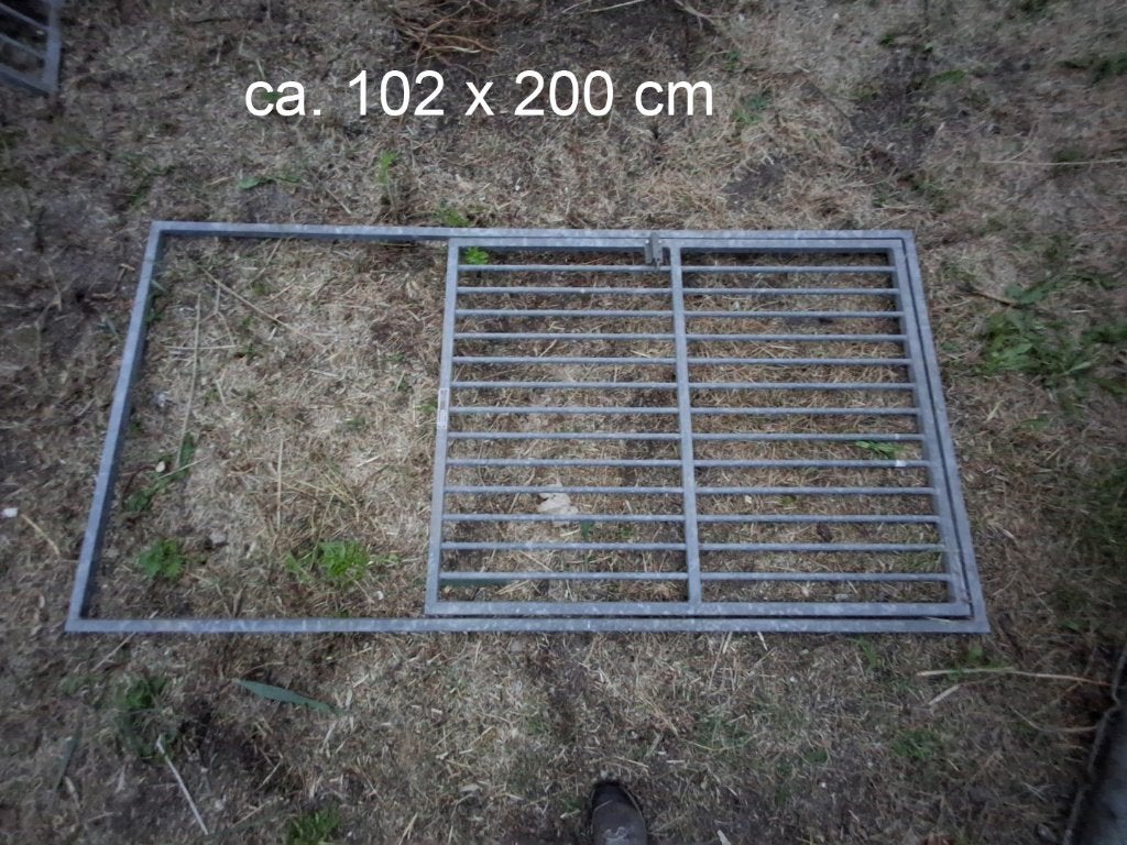 Hekpaneel met deur, Ophalen of Verzenden, Buitendeur, 200 tot 215 cm