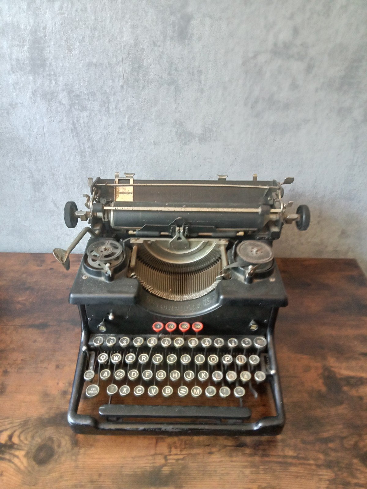 Torpedo-6 Typemachine Jaren 30-40, Diversen, Ophalen of Verzenden