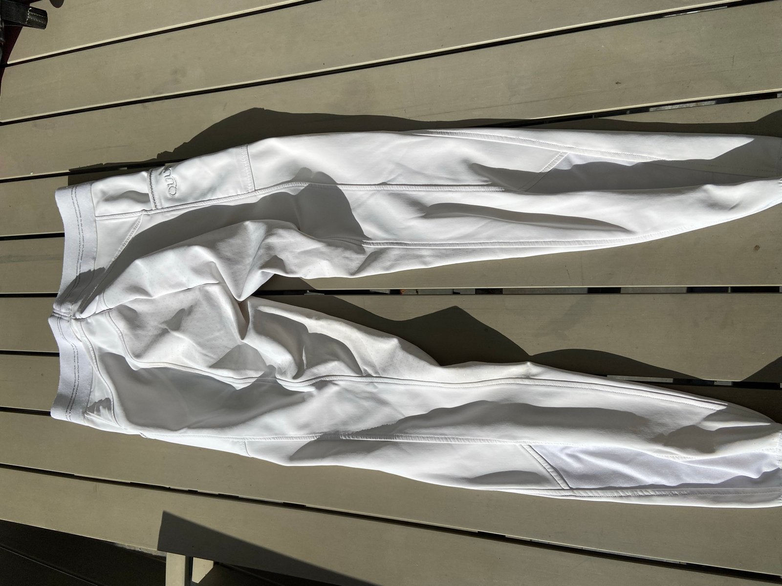 Quur paardrijbroek wit maat 40, 2x gedragen, Dieren en Toebehoren, Ophalen of Verzenden, Gebruikt, Dressuur, Onderkleding
