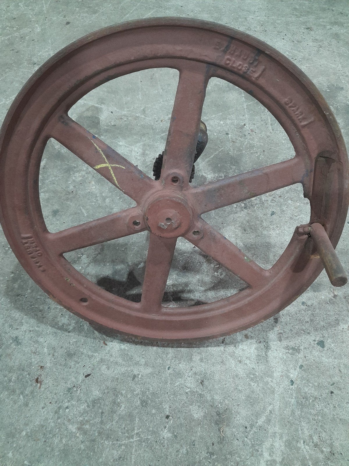 vliegwiel met krukas john deere, Doe-het-zelf en Verbouw, Motoren, Ophalen, Benzinemotor, Minder dan 1400 rpm