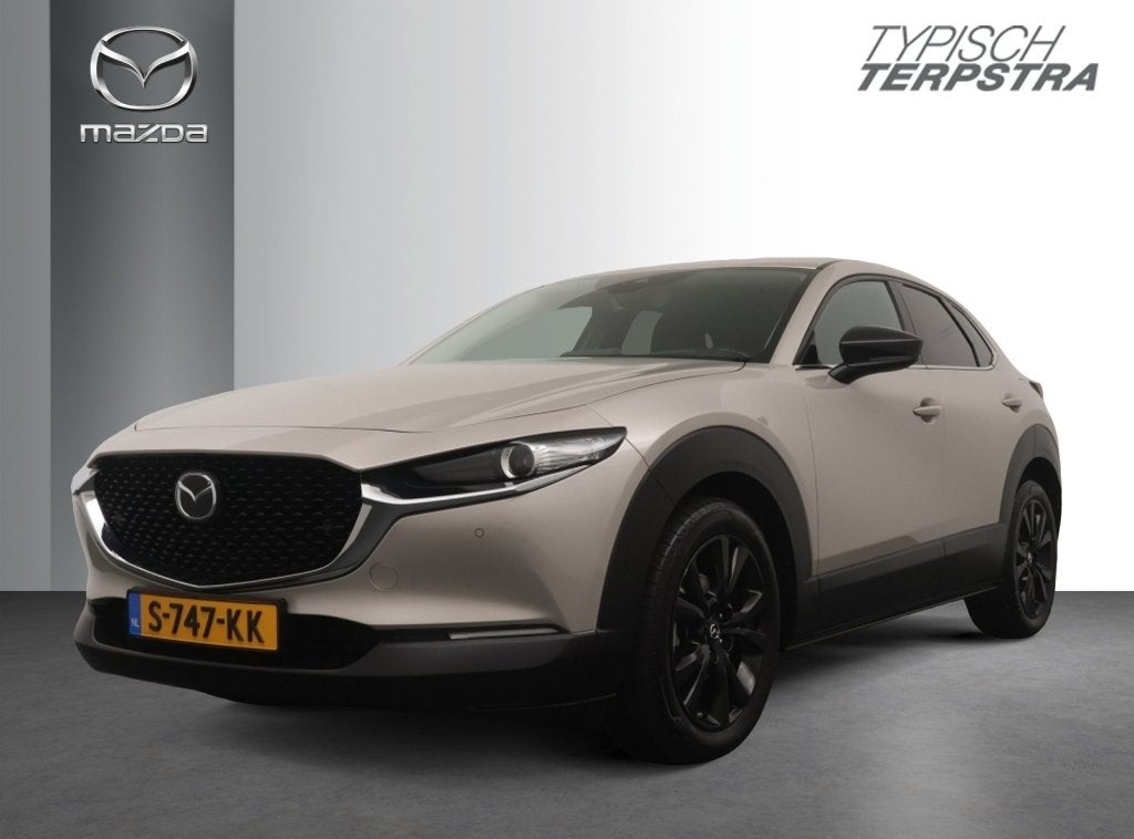 Mazda CX-30 e-Skyactiv X 186 Homura / Trekhaak (bj 2023), Auto's, Mazda, Keurmerk '100% Onderhouden', 1998 cc, Stof, Origineel Nederlands