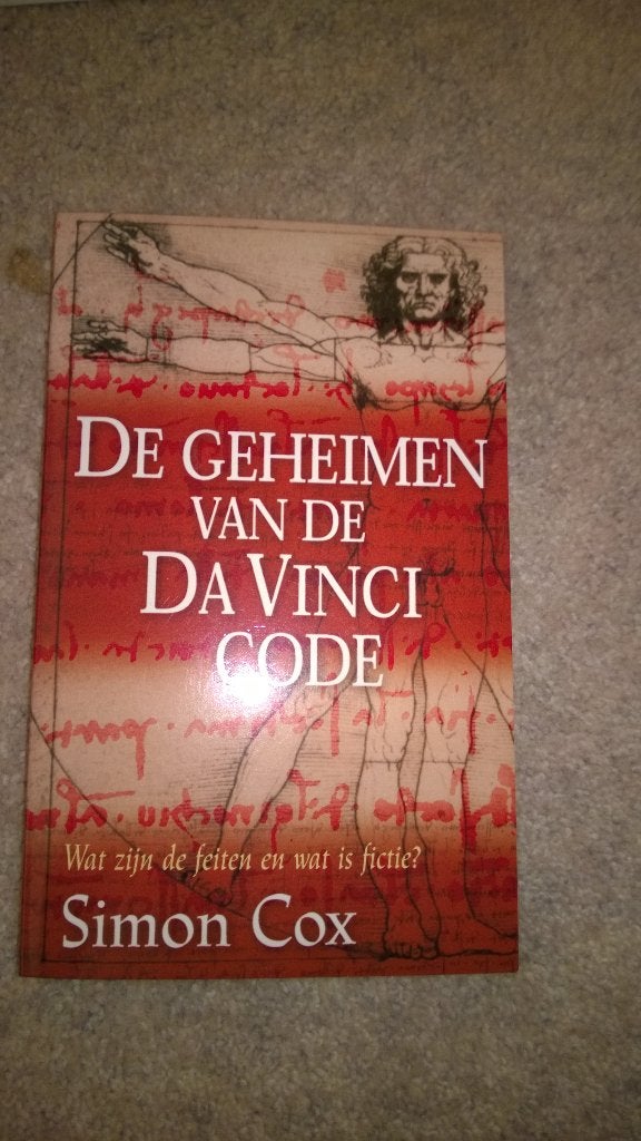Boek - 247 - De Geheimen van de Da Vinci Code - Simon Cox, Ophalen of Verzenden, Zo goed als nieuw