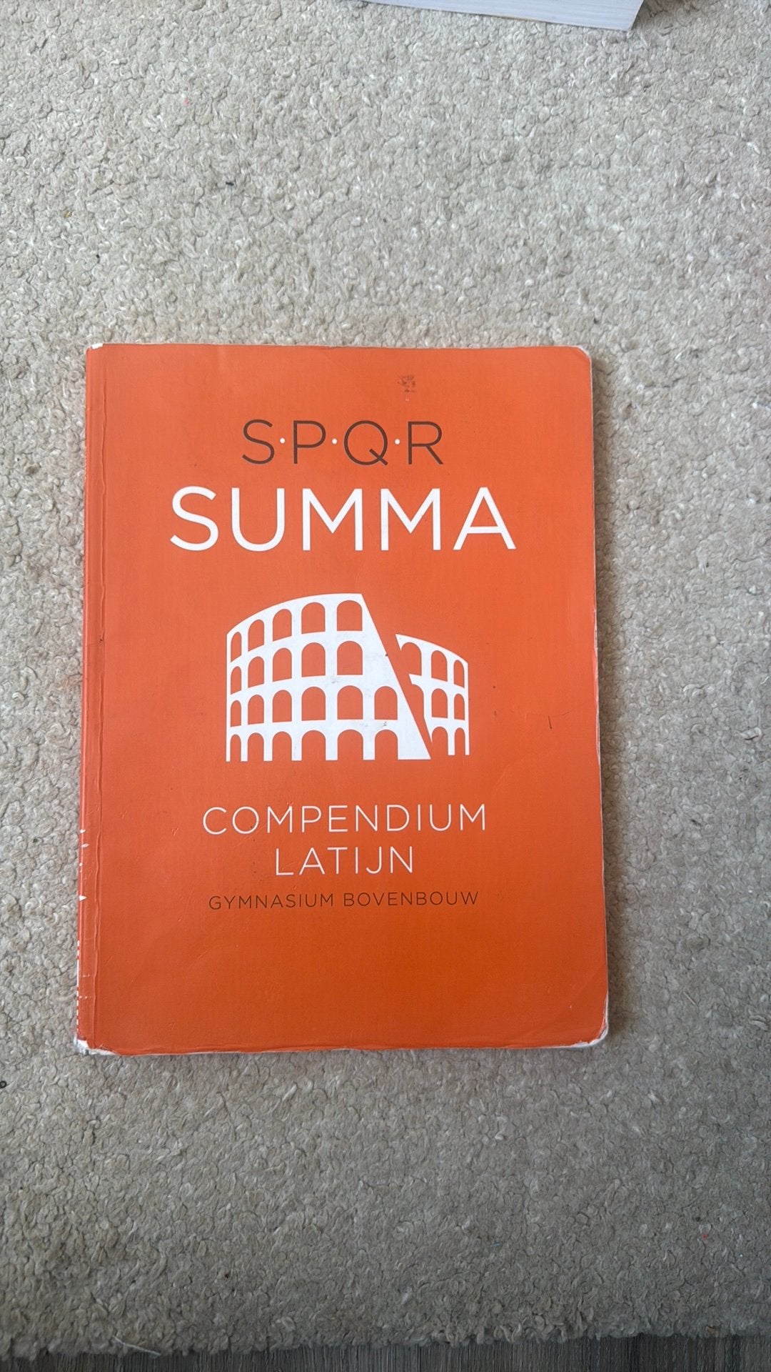 SPQR Compendium Latijn, Boeken, Ophalen of Verzenden, Zo goed als nieuw, VWO, Latijn