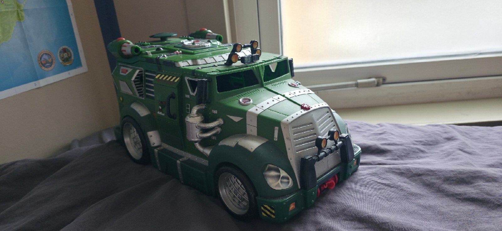 TMNT Van Turtles Battle Shell Truck 2003 nt 15 euro ophalen, Ophalen of Verzenden, Gebruikt