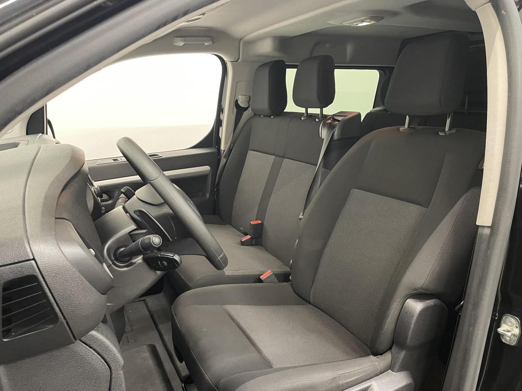 Peugeot Expert 2.0 BlueHDI 180PK Long Premium Dubbele Cabine, Auto's, Gebruikt, 4 cilinders, 2500 kg, Zwart