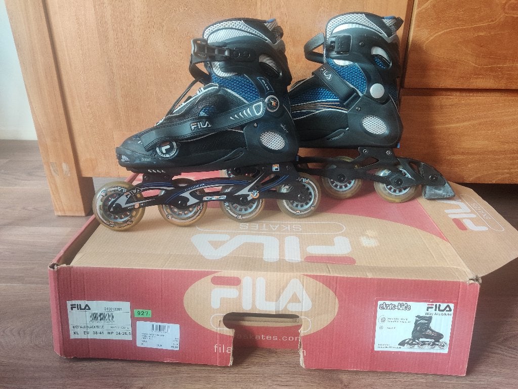 Fila inline skates maat 38 - 41 verstelbaar, Verstelbaar, Kinderen, Zo goed als nieuw, Inline skates 4 wielen