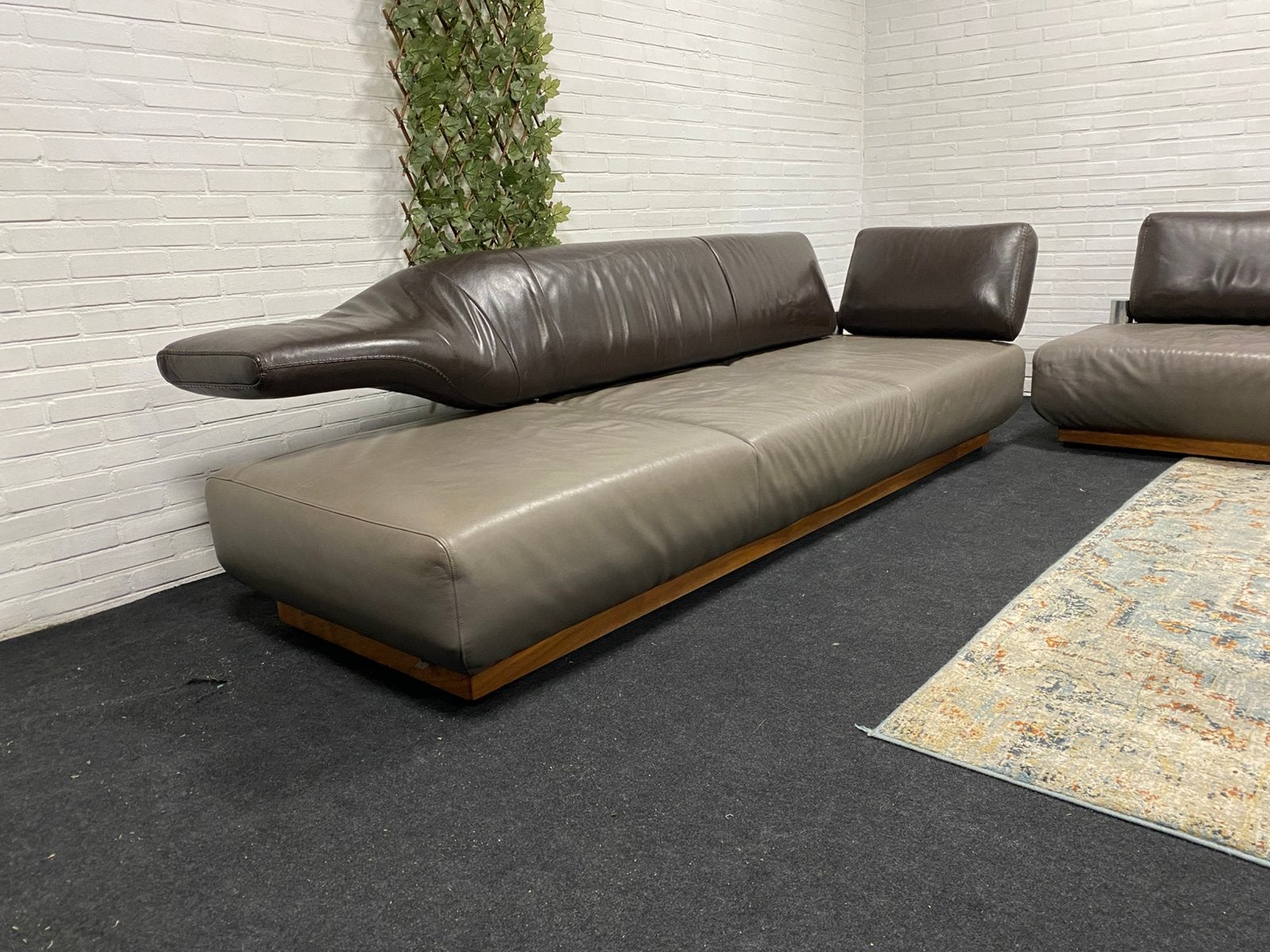 Leolux Papel Doble - zeer zeldzame designbank, Ophalen, Zo goed als nieuw, 75 tot 100 cm, Minder dan 150 cm
