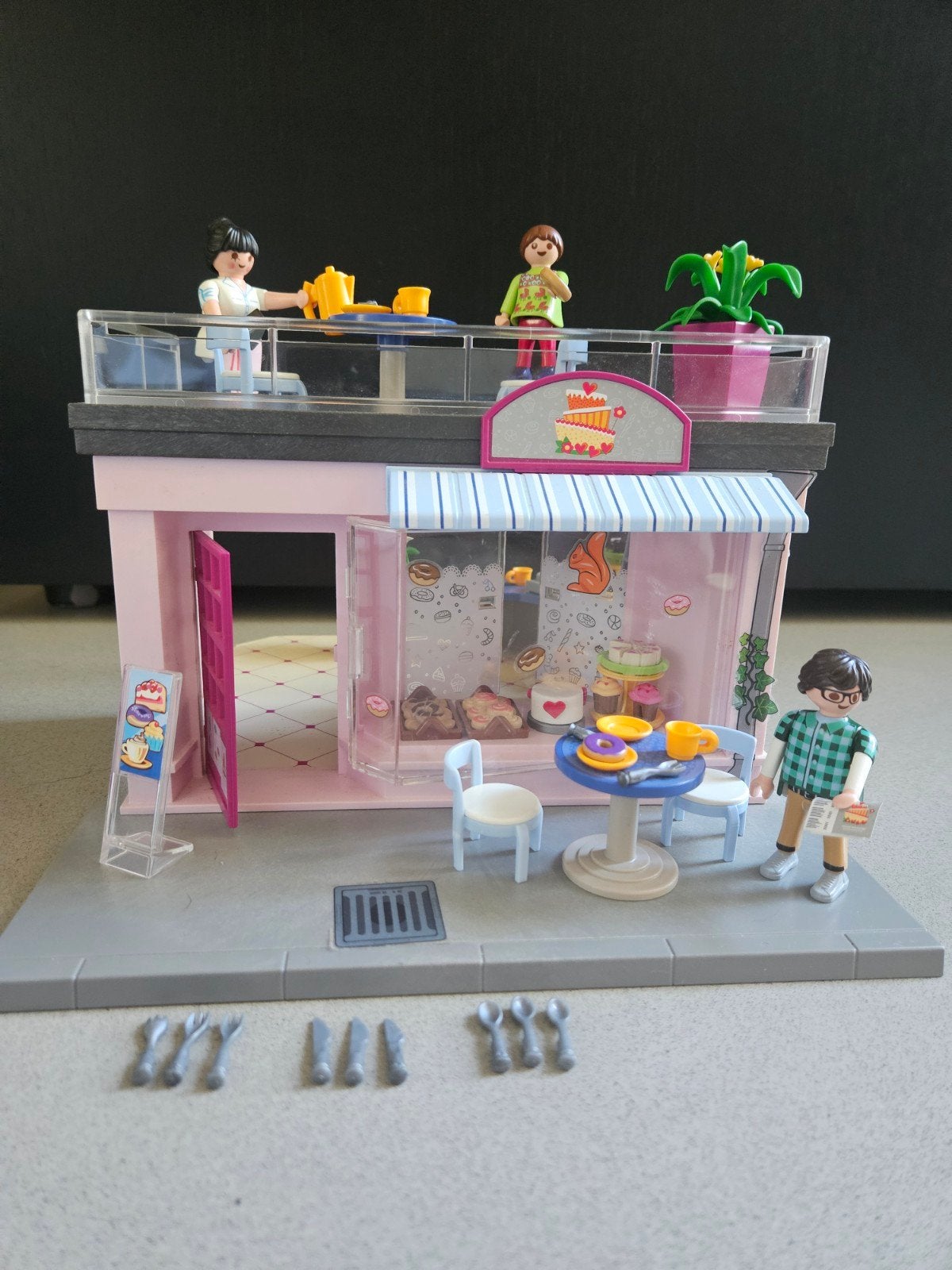 Playmobil 70015 Patisserie - Zeer netjes, Ophalen, Gebouw, Complete set, Zo goed als nieuw