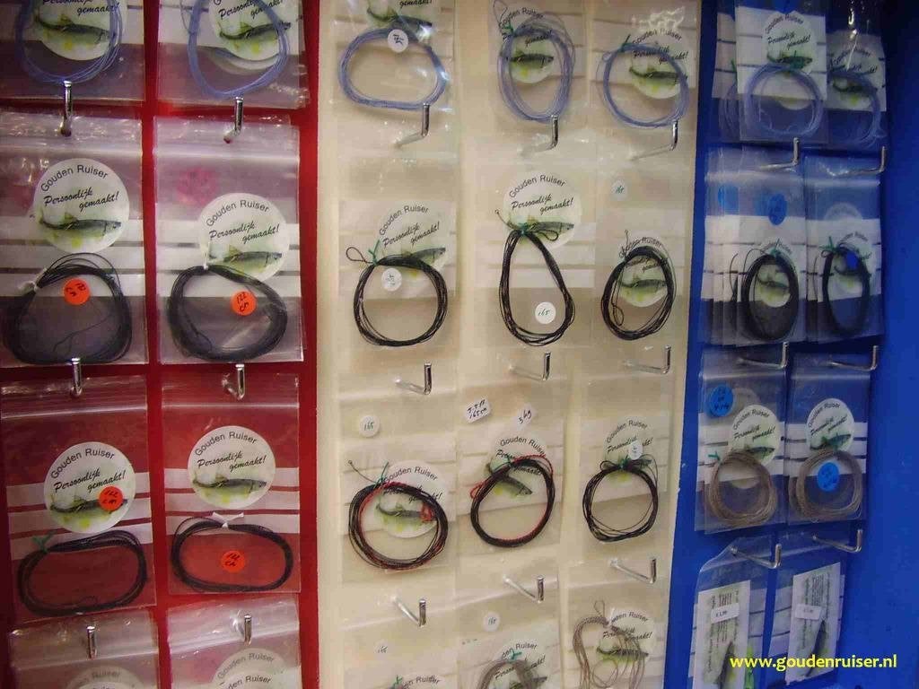 Vliegvissen Getwijnde of Gevlochten leader Tenkara leader, Verzenden, Nieuw, Complete set