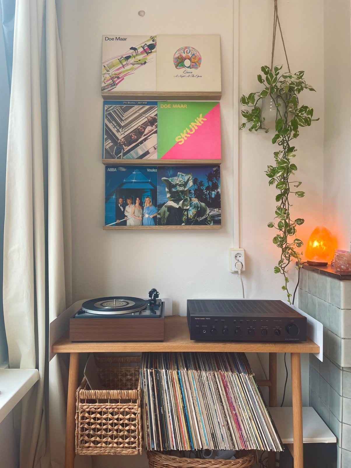 Dual 1214 Automatic platenspeler | Vintage | Made in Germany, Ophalen, Zo goed als nieuw, Dual